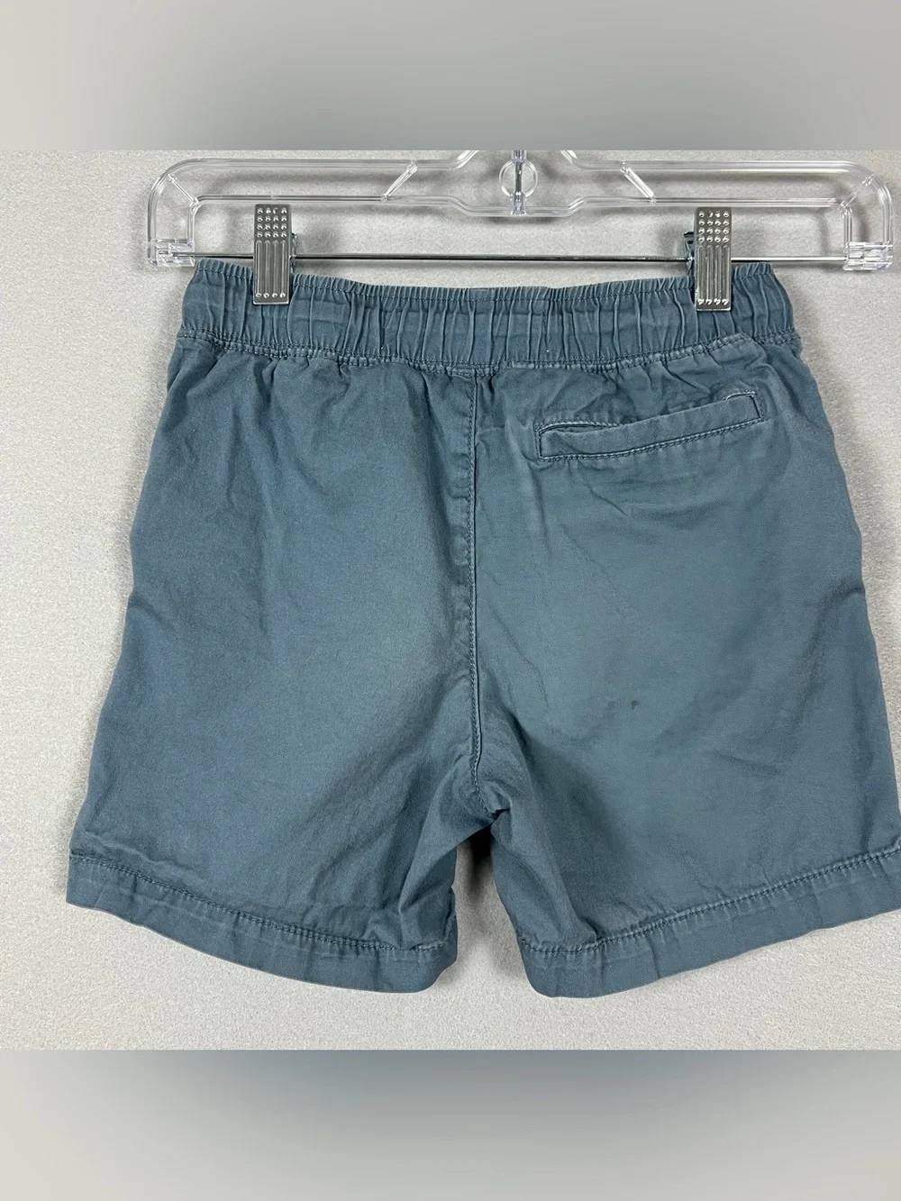 Old Navy Boys Pull-On Shorts Size S 6-7 Blue Cotton Elastic Waist